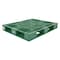 Vestil High Density Polyethylene (HDPE) Pallet, 47.375 in L, 39.5 in W, 6 H PLP2-4840-GREEN - alternate 4